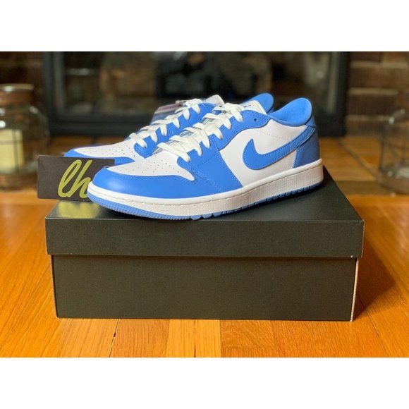 Size 11 Air Jordan 1 Low "UNC Golf" - Picture 2 of 5